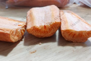 Đặc điểm rau củ sấy thăng hoa, kết cấu bên trong sản phẩm