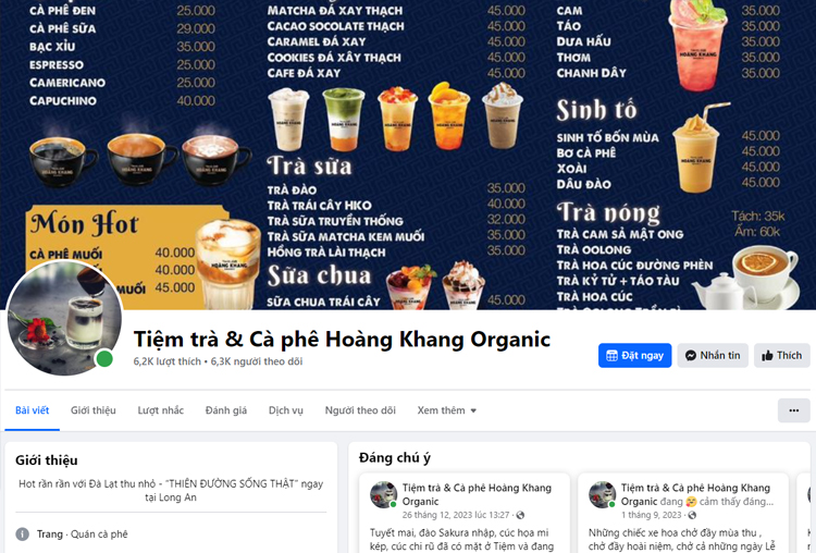 cafe hoàng khang organic, kinh doanh cafe hoà tan sấy thăng hoa