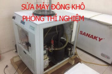 Sửa máy đông khô phòng thí nghiệm, sửa chữa và thay linh kiện