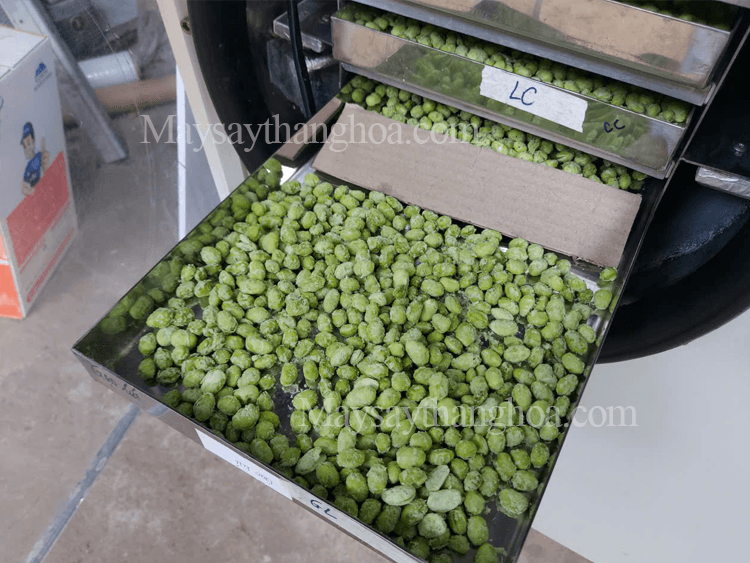 đậu hà lan sấy ăn liền, đậu xanh sấy thăng hoa, đậu hà lan tẩm gia vị