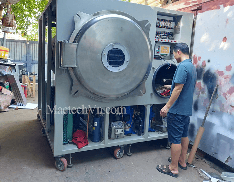 máy sấy thăng hoa bị hỏng thì cần kiểm tra những bộ phận nào