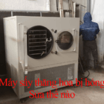 máy sấy thăng hoa bị hỏng, sửa chữa thế nào