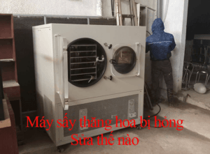 máy sấy thăng hoa bị hỏng, sửa chữa thế nào