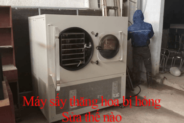 Máy sấy thăng hoa bị hỏng, cần kiểm tra những bộ phận nào
