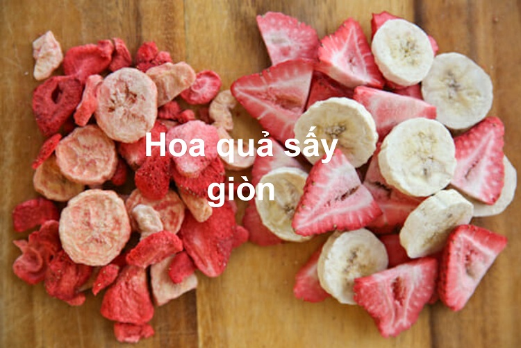 HOA QUẢ SẤY GIÒN CÓ GÂY TĂNG CÂN KHÔNG?