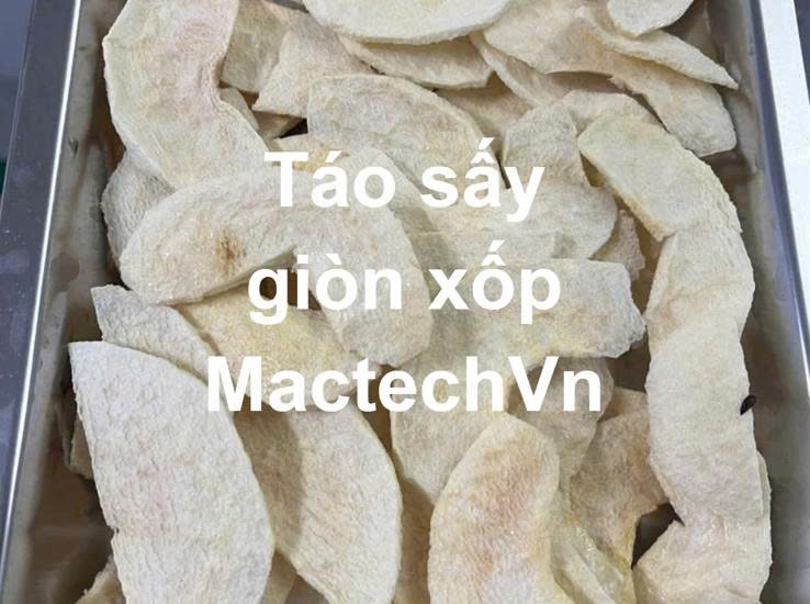 TÁO SẤY THĂNG HOA VS TÁO SẤY LẠNH – KHÁC NHAU THẾ NÀO? VITAMIN BỊ ẢNH HƯỞNG RA SAO?